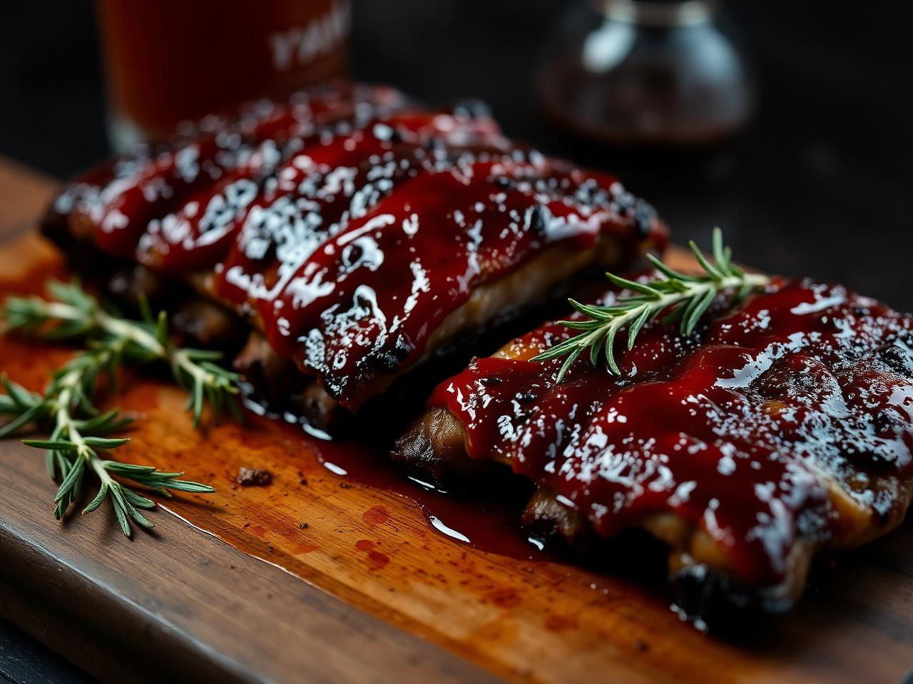 Coaste de porc BBQ